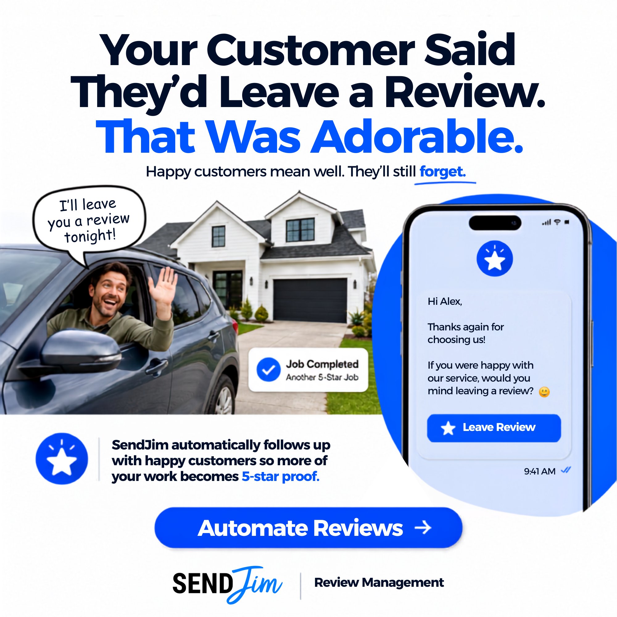 SendJim Facebook ad from Jul 2, 2026