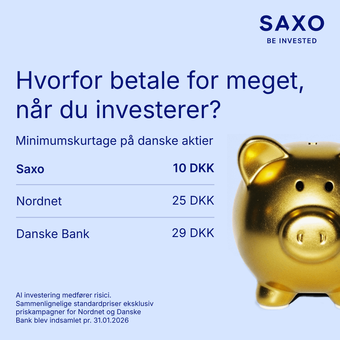 Saxo Bank Facebook ad