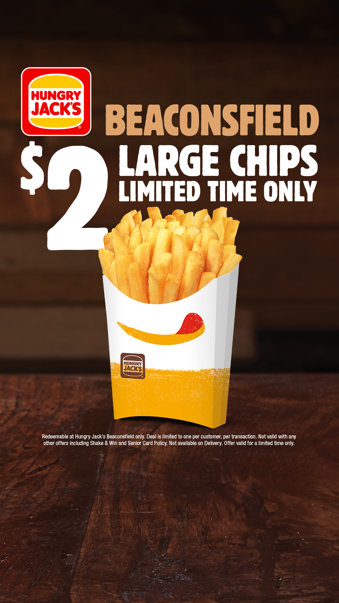 Hungry Jack's Facebook ad