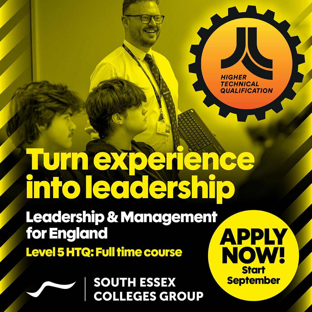 South Essex Colleges Group Facebook ad: Funding available through Student Finance England