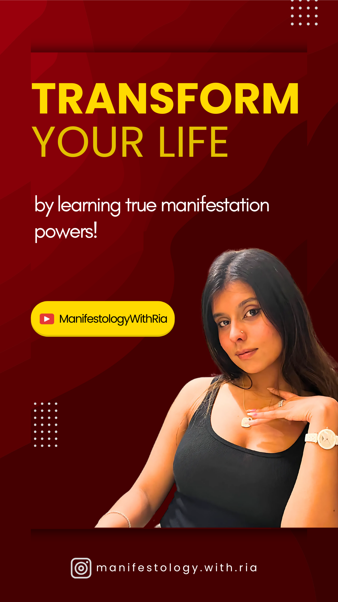 Manifestology.with.ria Facebook ad