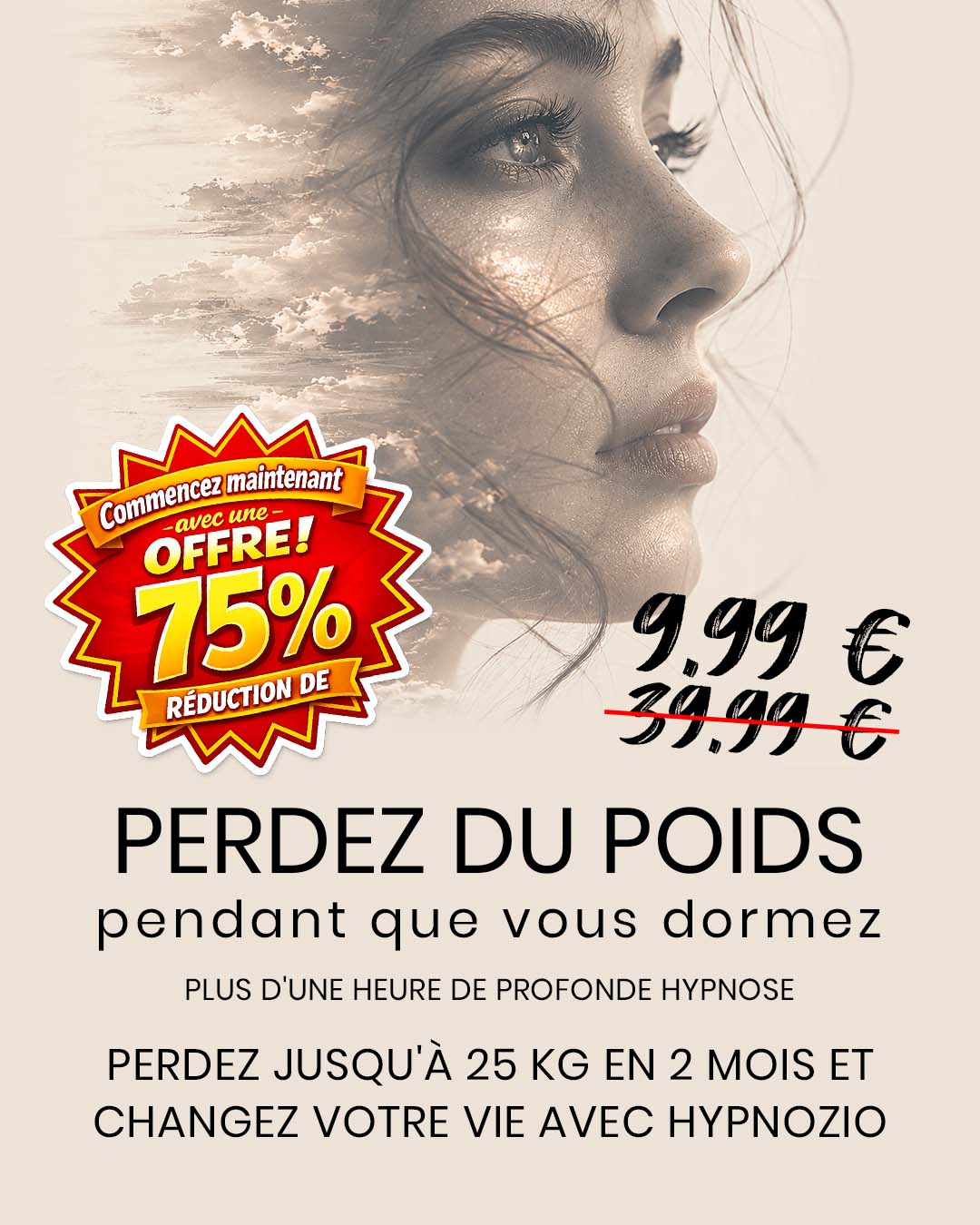 Hypnozio: power of hypnotherapy Facebook ad
