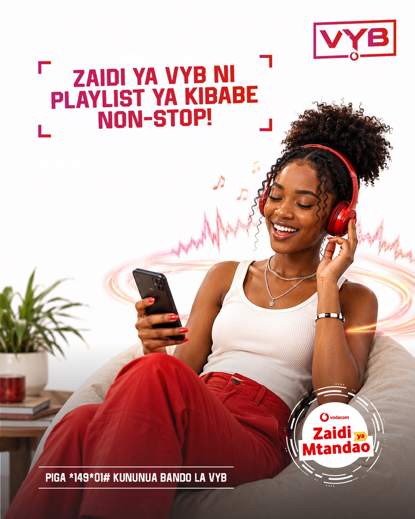 Vodacom Tanzania Facebook ad: Welcome to Vodacom Tanzania