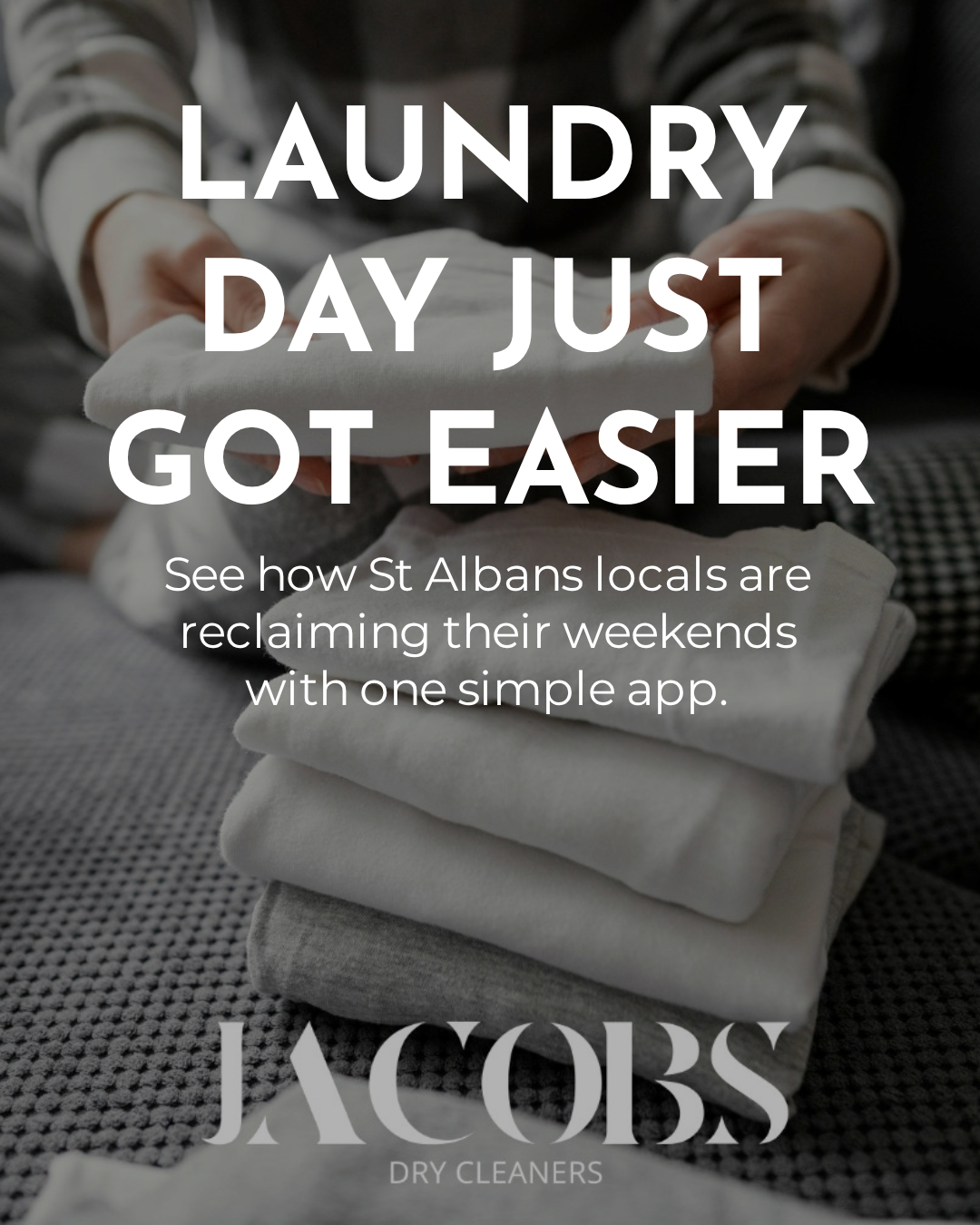 Jacobs Dry Cleaners Facebook ad from Jun 5, 2026