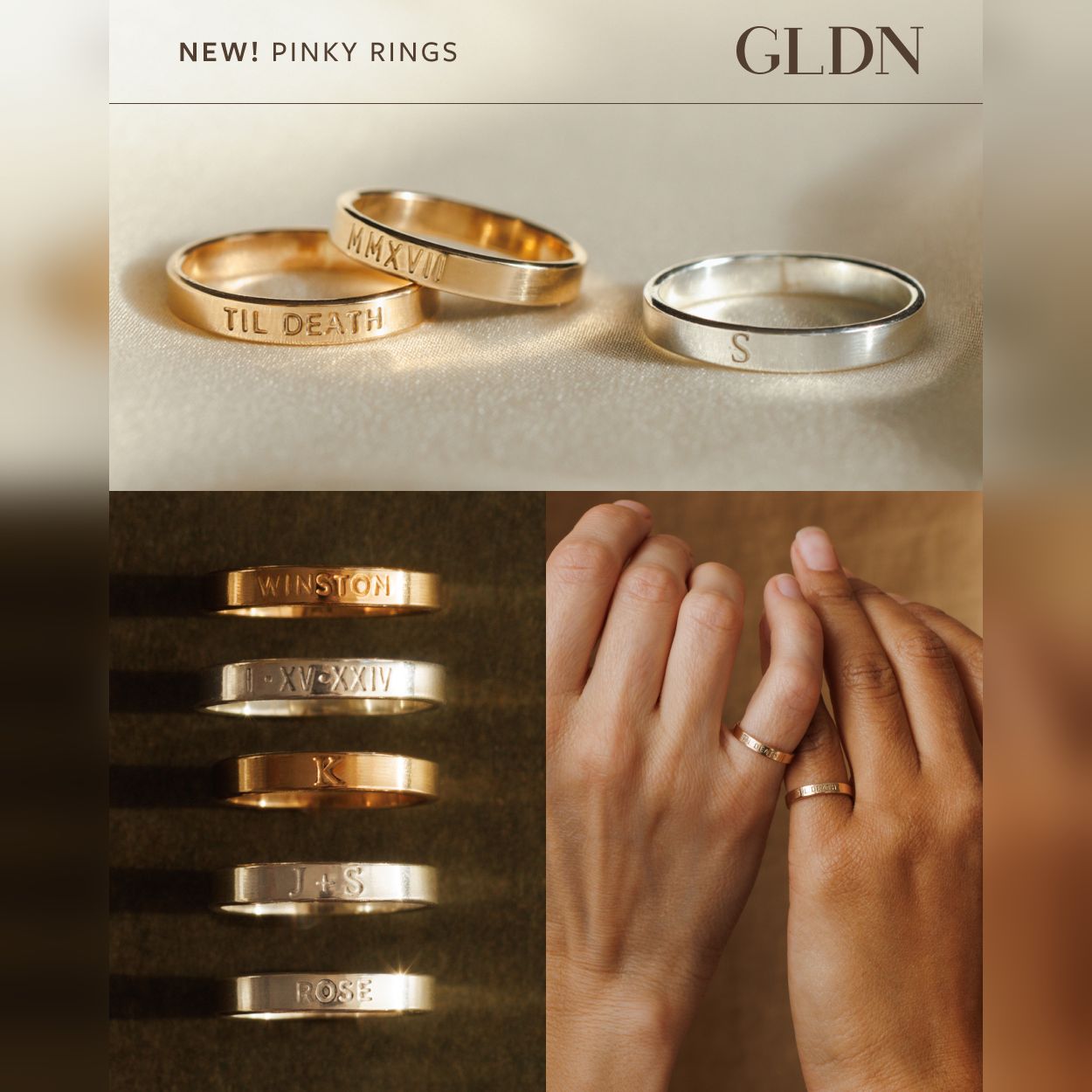 GLDN - Personal, Handmade Jewelry Facebook ad