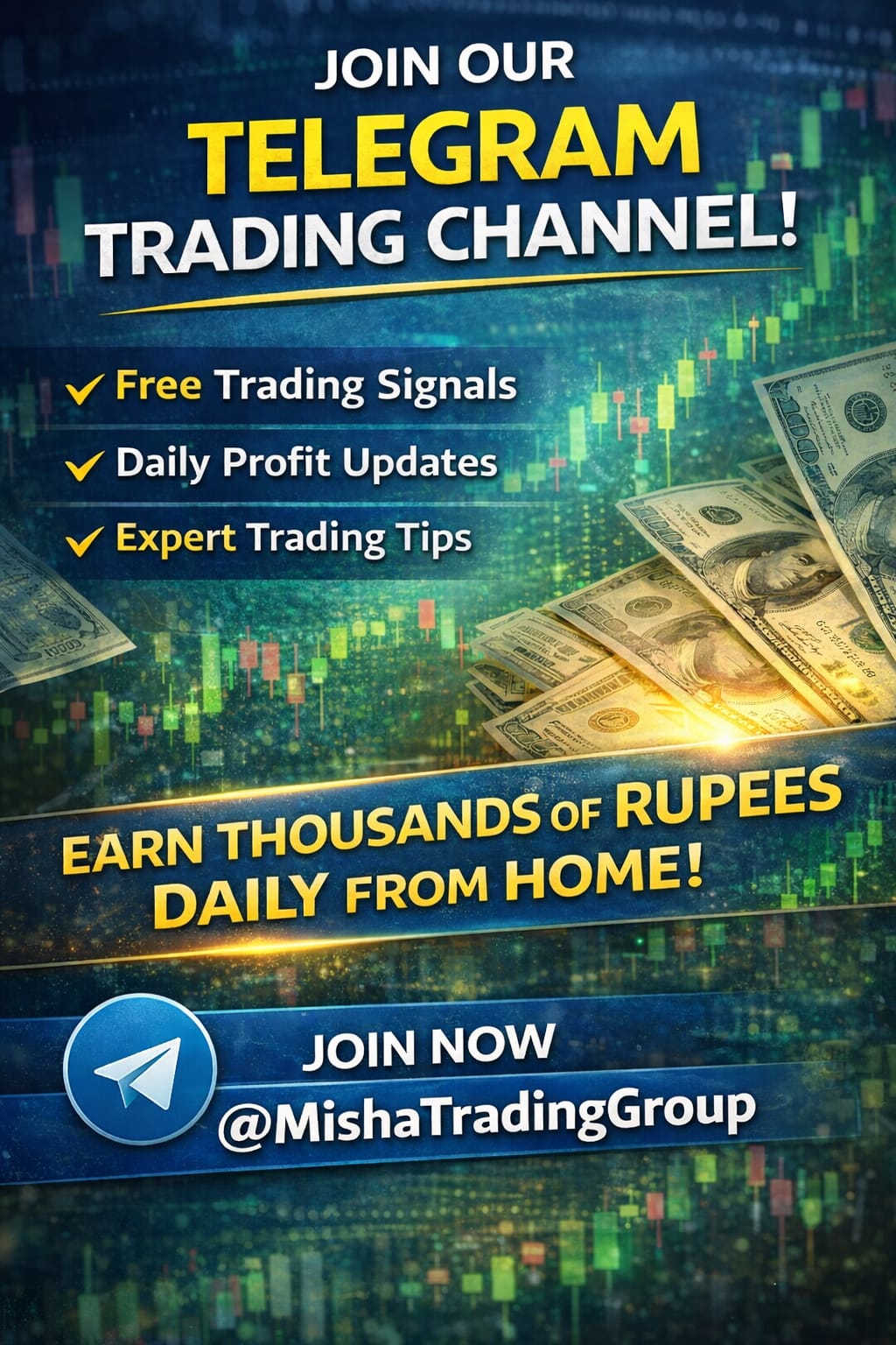 Manager Misha Facebook ad: Trade With Jahanzaib
