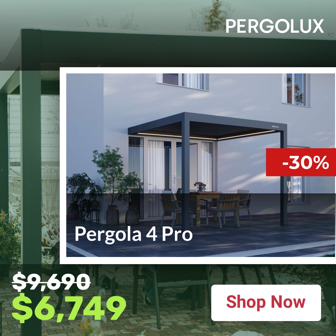 pergolux.au Facebook ad: Complete your upgrade today.