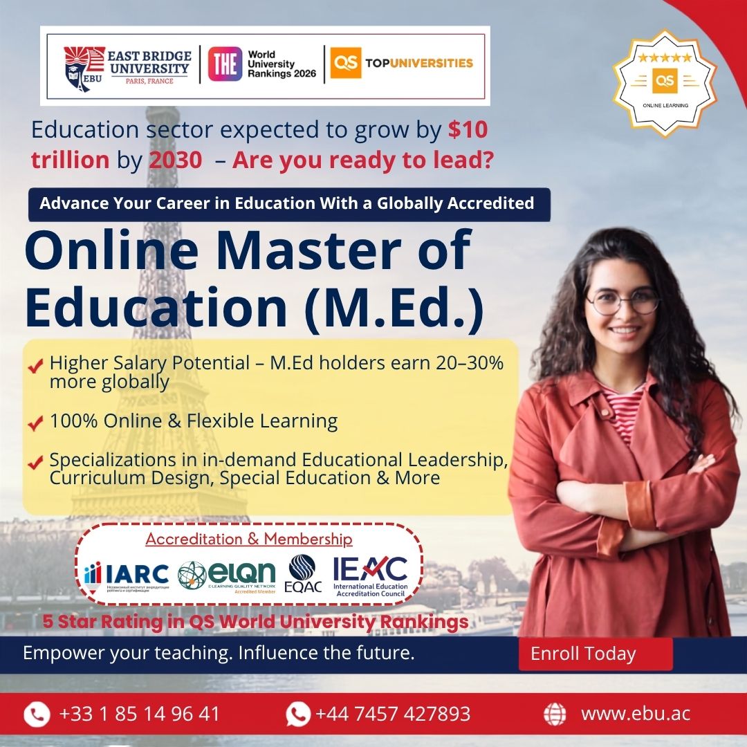 East Bridge University Facebook ad