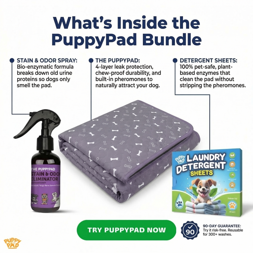 PuppyPad Facebook ad
