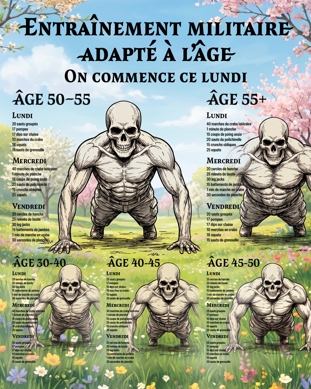 21 Day Calisthenics Challenge Facebook ad