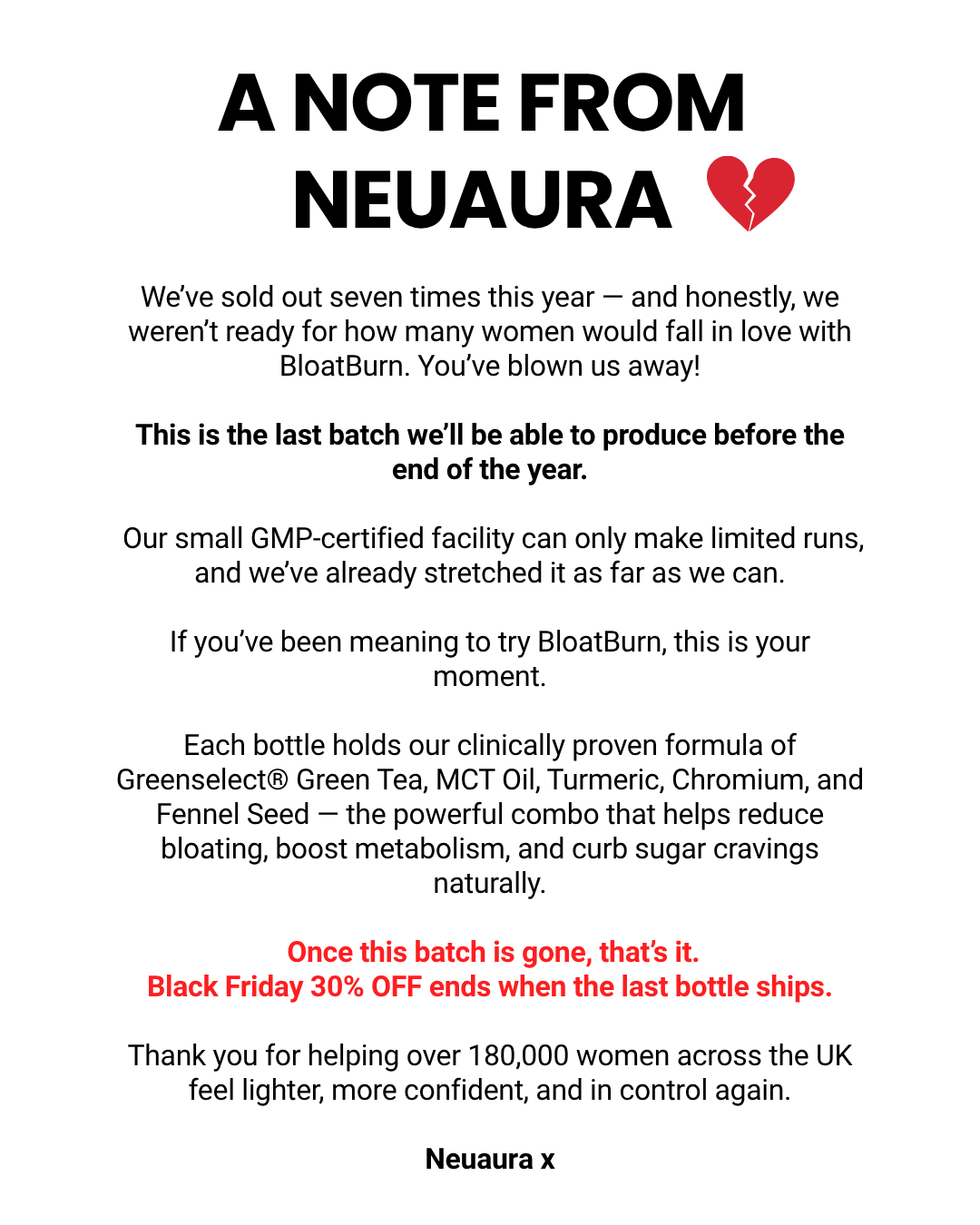 Neuaura Facebook ad
