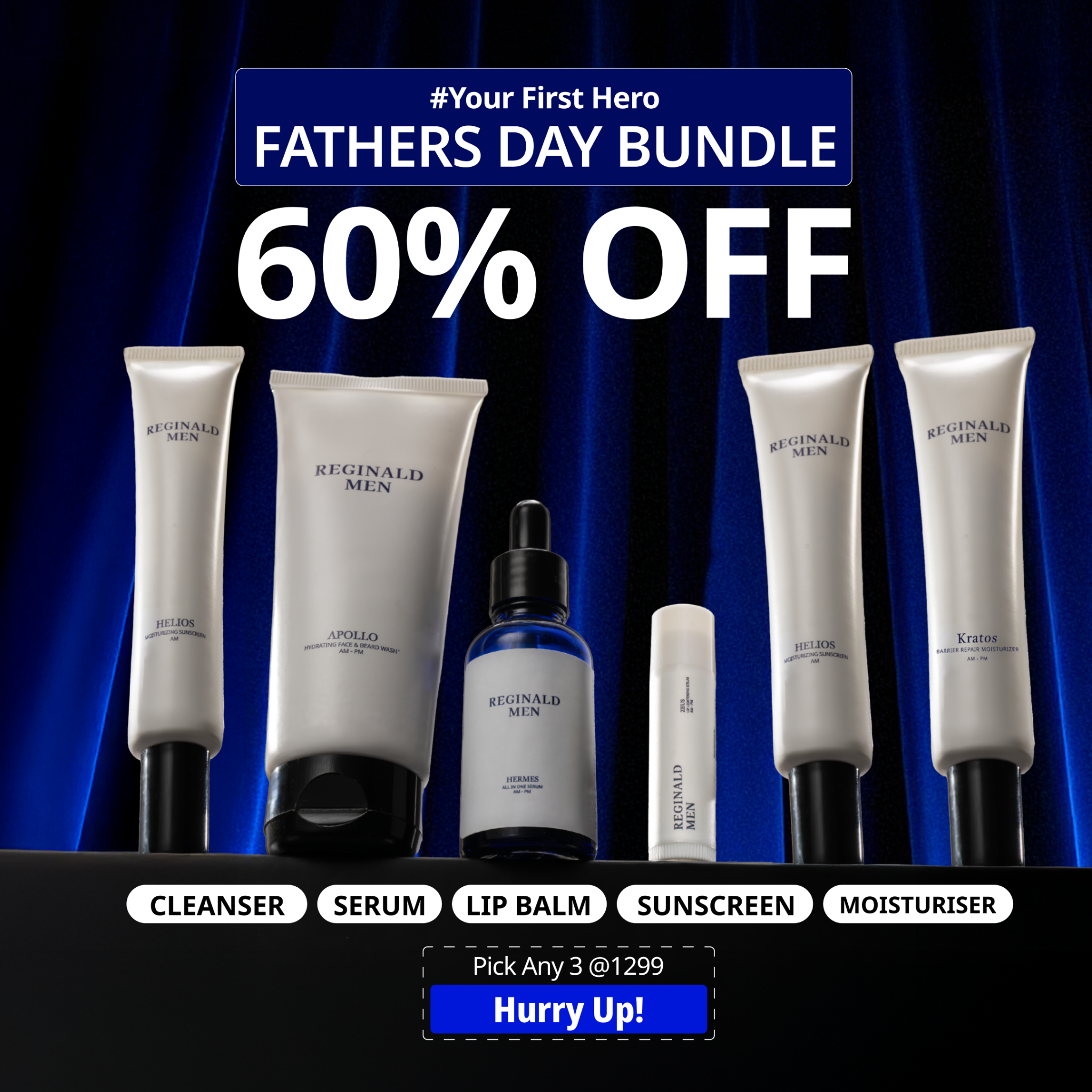 Reginald Men Facebook ad