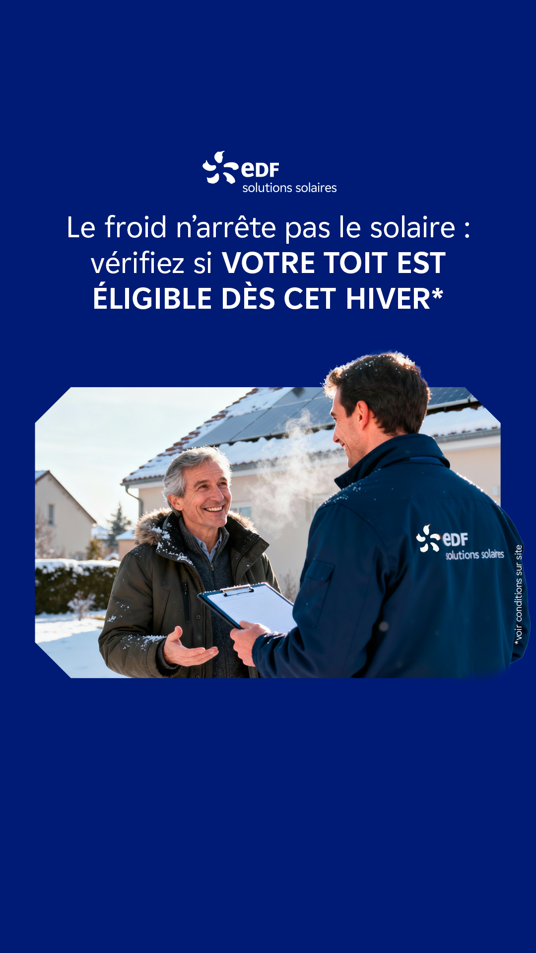 EDF solutions solaires Facebook ad