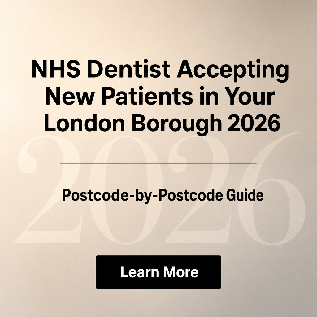 Tremendous Tips Facebook ad: London NHS Dentists 2026: Who's Taking New Patients Near You