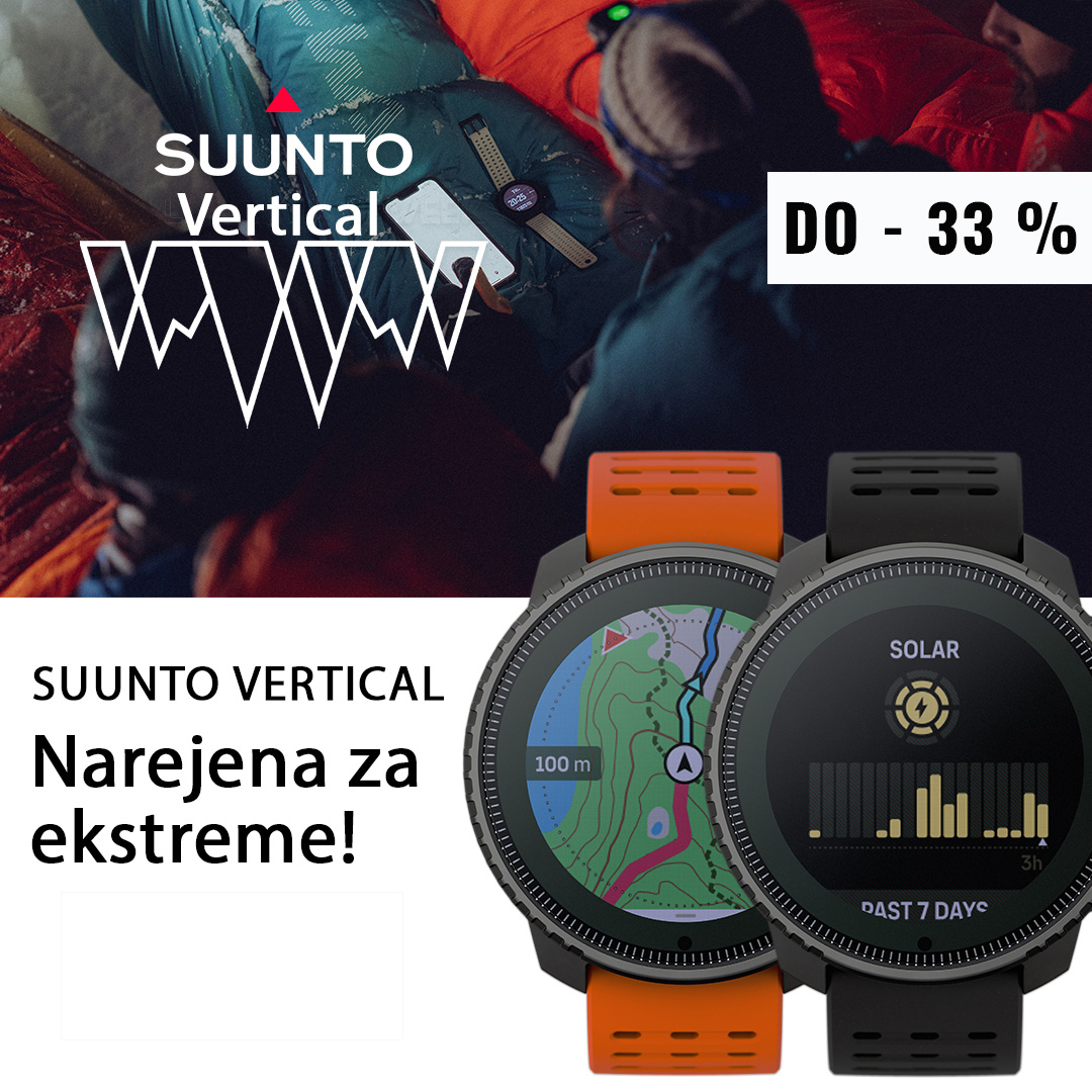Urarna Lečnik Facebook ad: SUUNTO VERTICAL AKCIJA