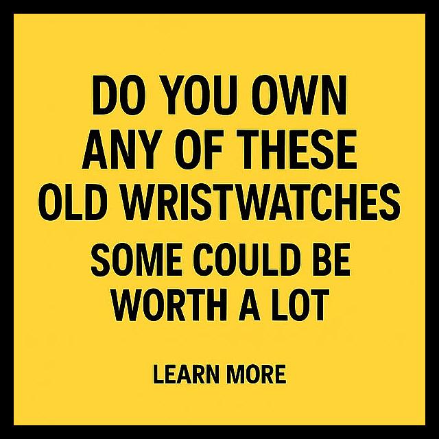 Living Patterns Facebook ad: Vintage Timepieces Collectibles - Learn More