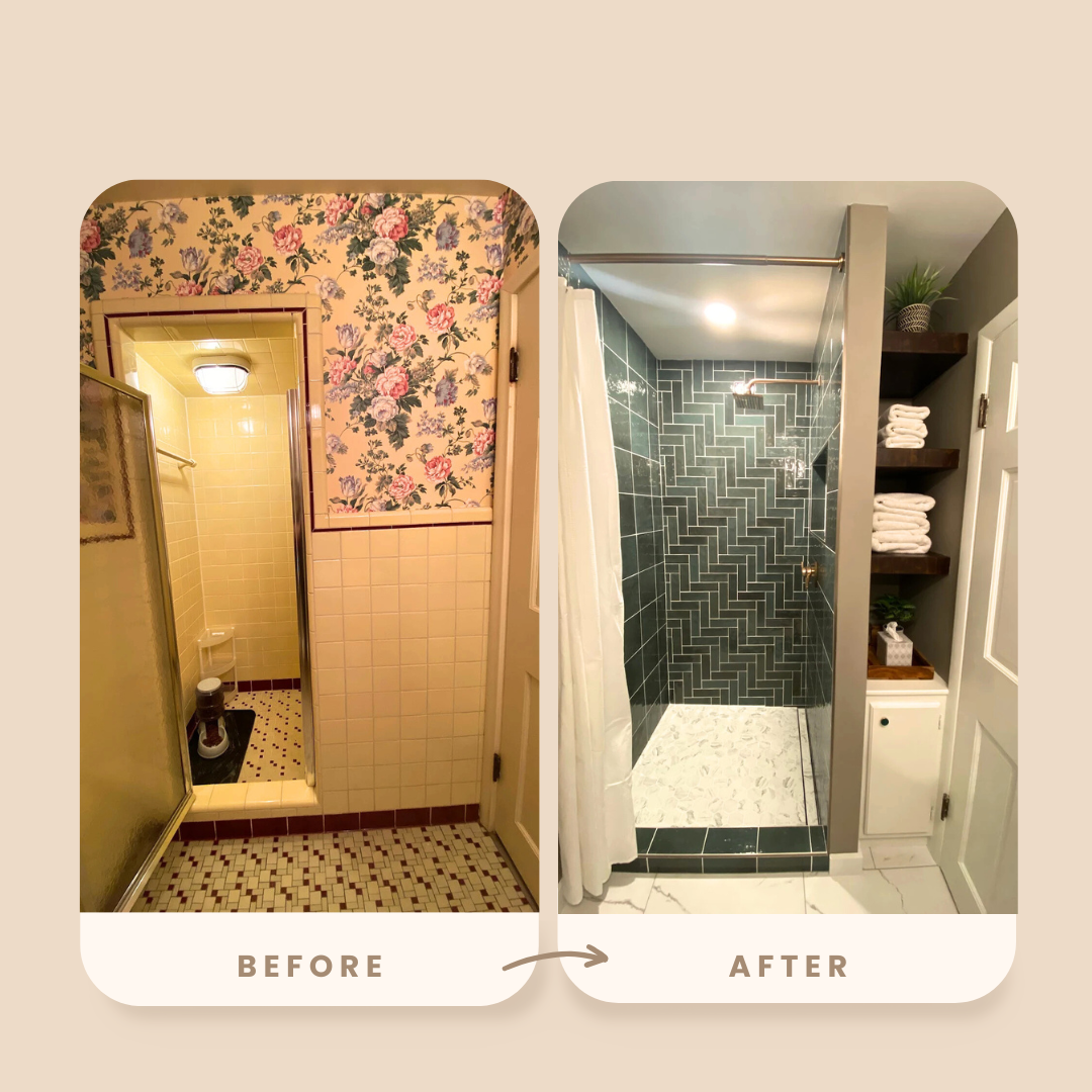 Artistic Tile & Design, LLC Facebook ad: Get Your Shower Remodel Estimate Today