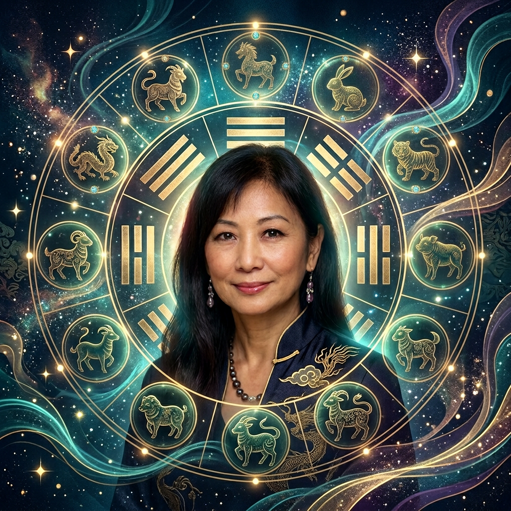 Yunmei Chinesische Astrologie Facebook ad: Suchst du nach Antworten oder neuer Orientierung?