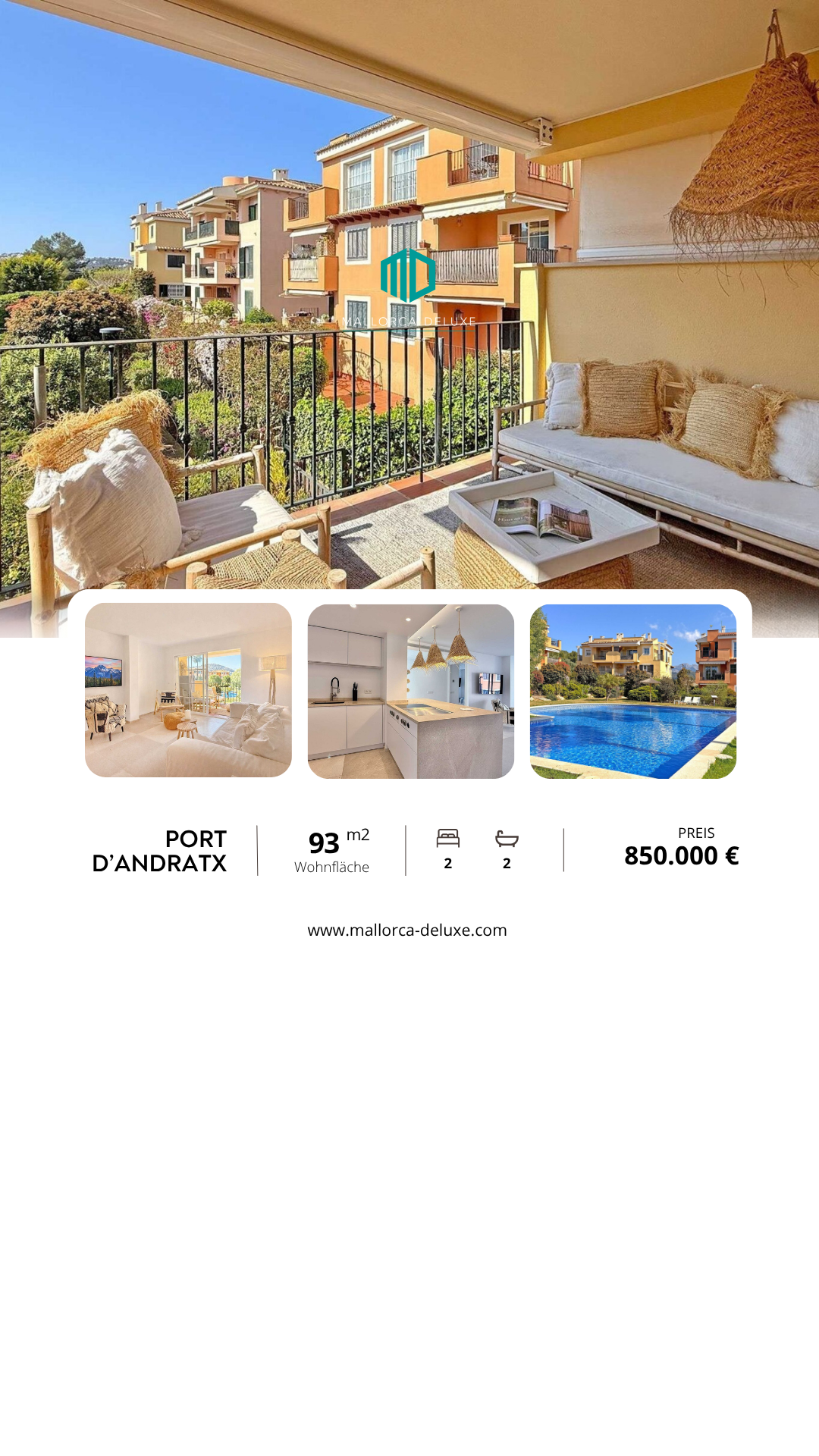 Mallorca Deluxe Real Estate Facebook ad