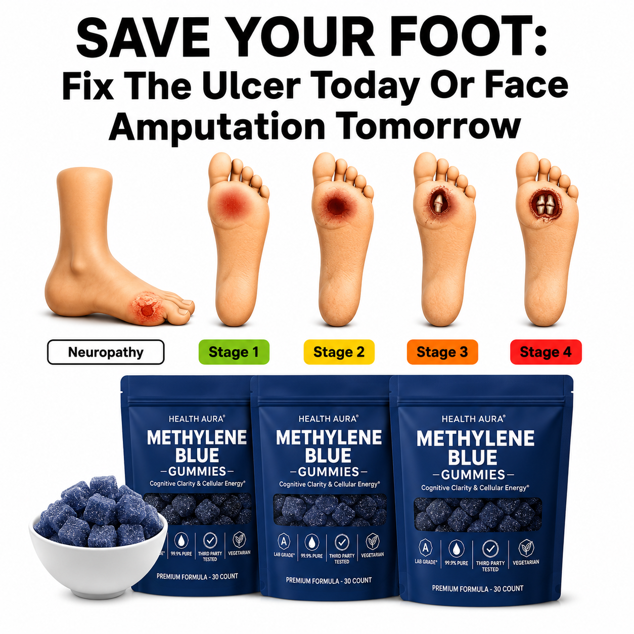 The Pain-Free Aging Report Facebook ad