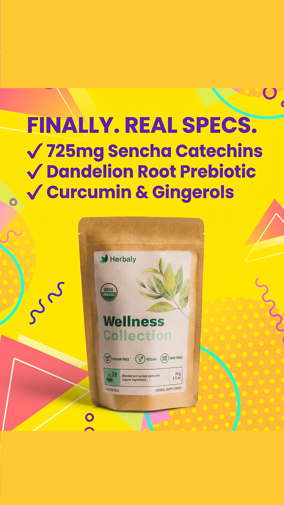 Herbaly Facebook ad