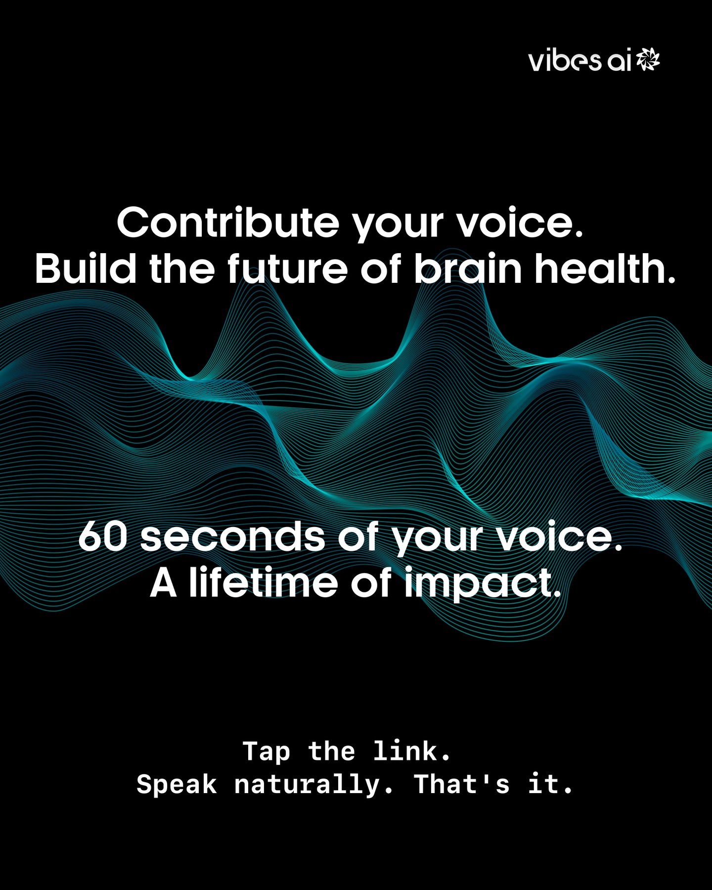Vibes Ai Facebook ad: The way you pause.