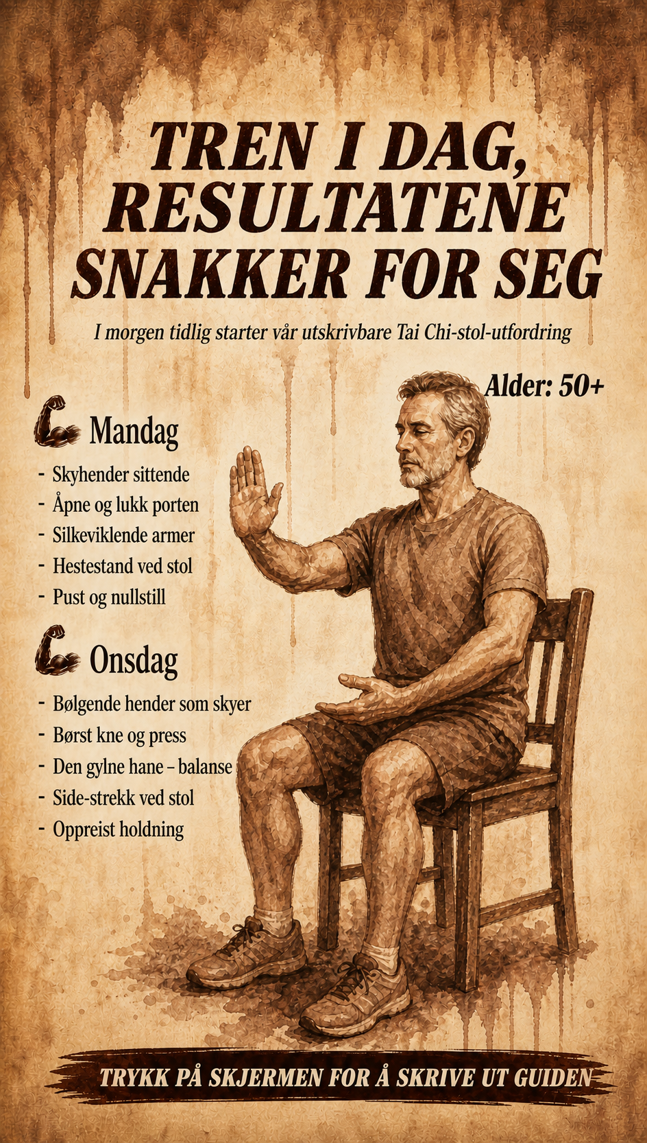 Mike's Strength Challenge Facebook ad