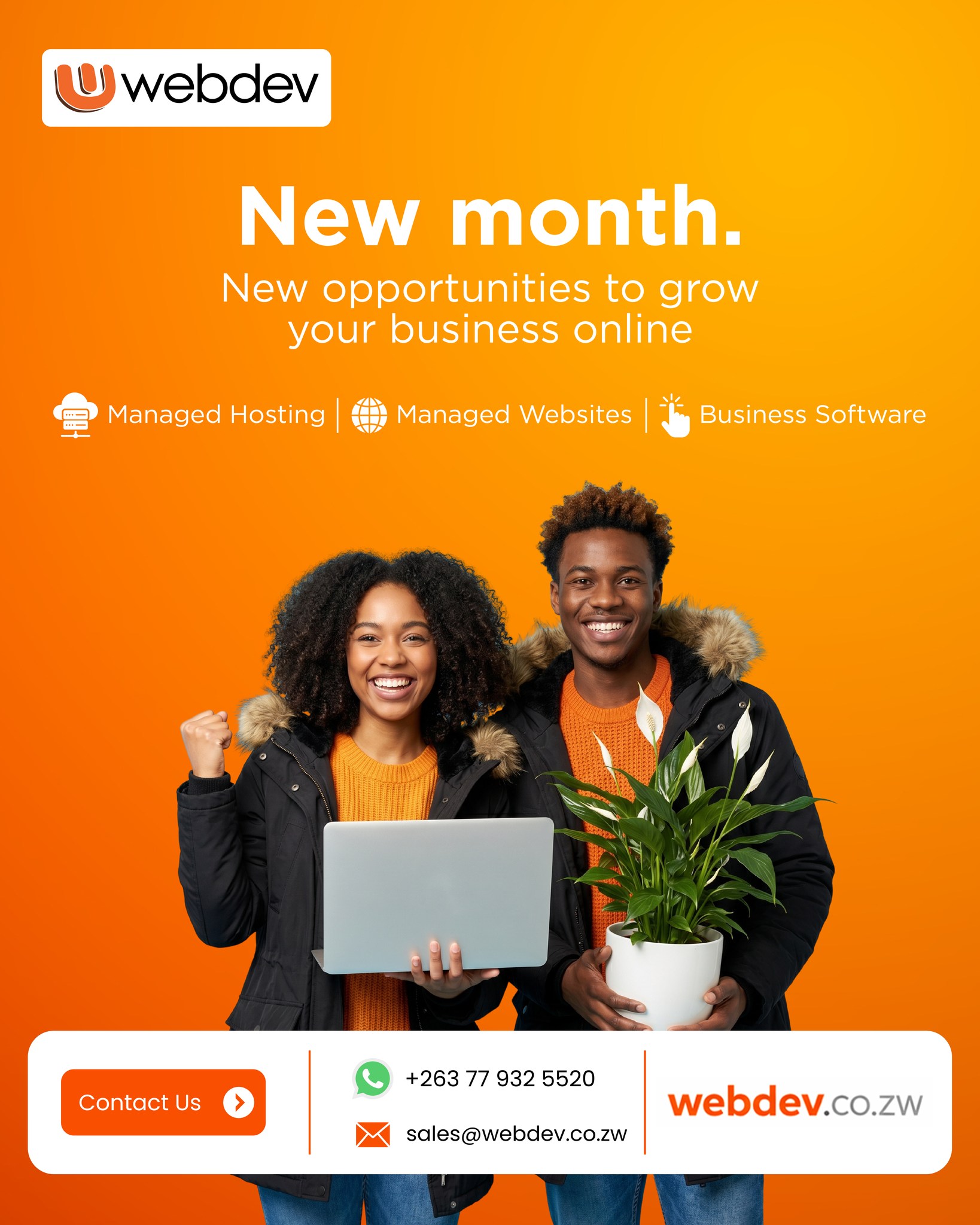 Webdev Zimbabwe Facebook ad