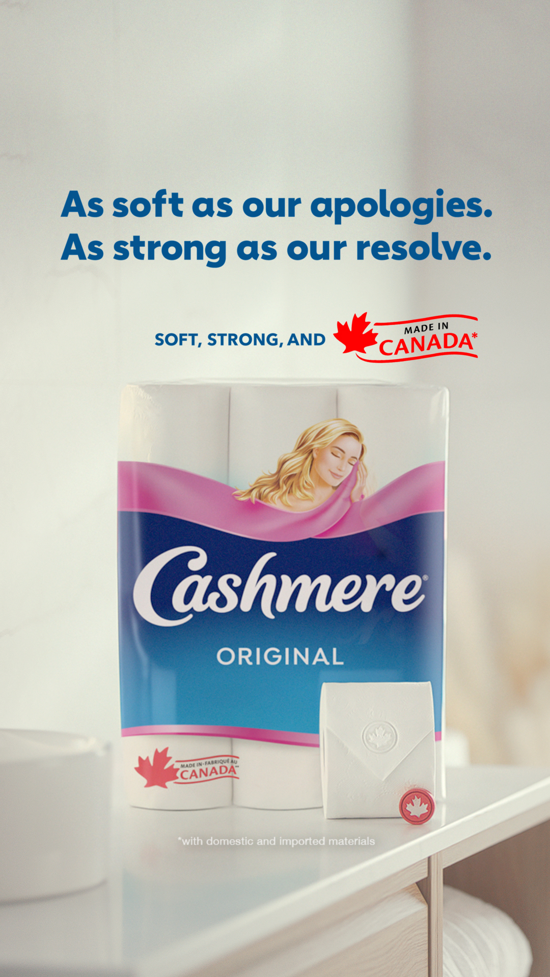 Cashmere Bathroom Tissue; Papier Hygiénique Facebook ad from Jun 12, 2026