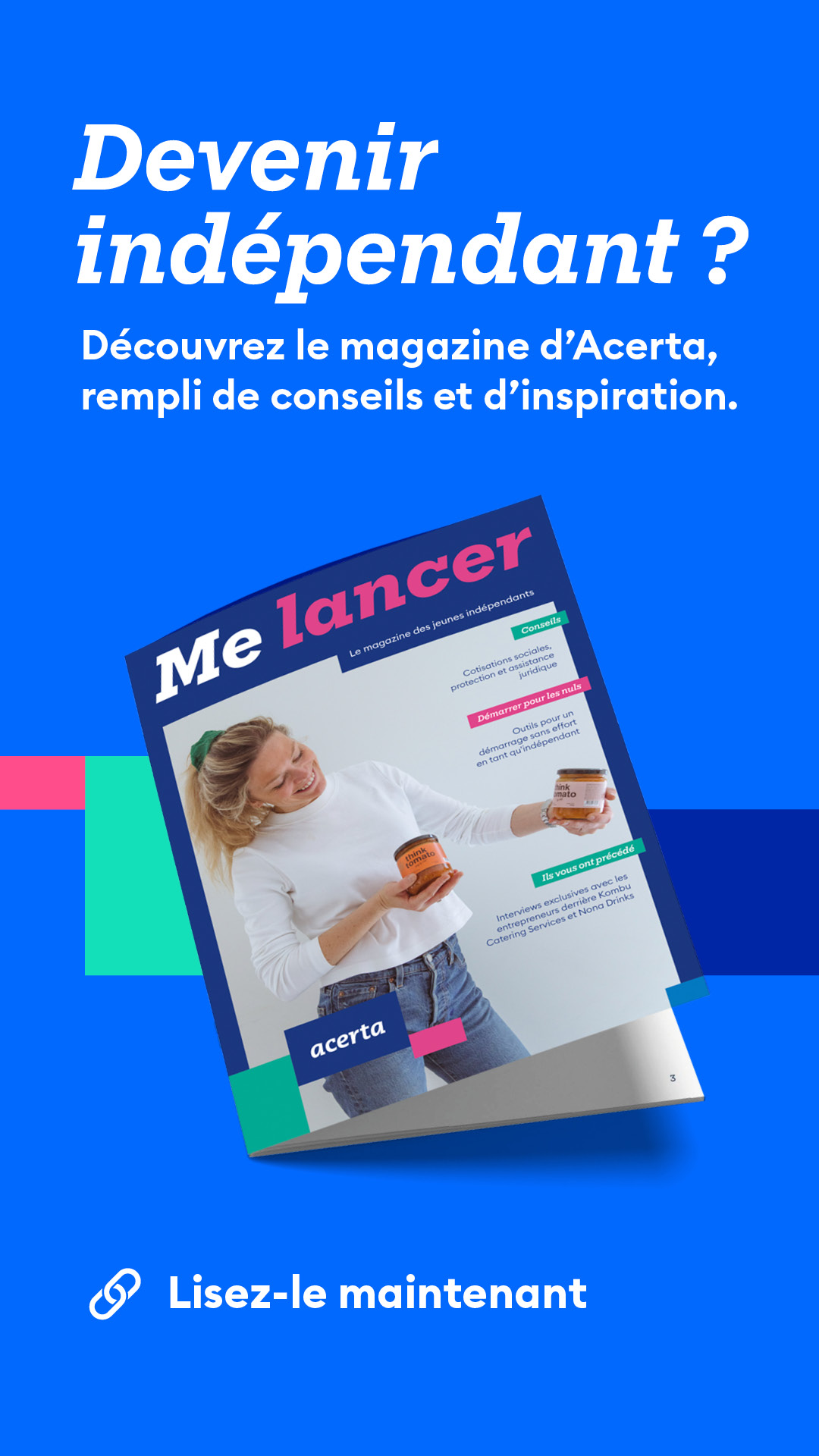 Acerta Facebook ad