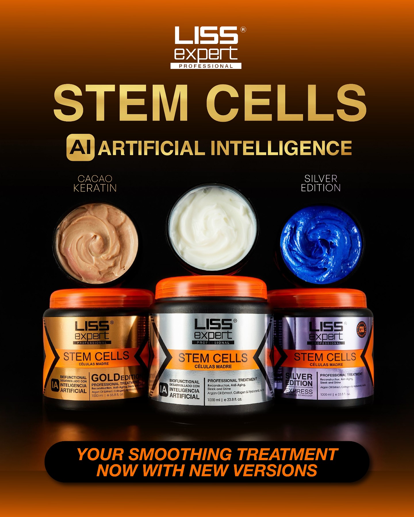 Liss Expert Professional Global Facebook ad: NEW! Our top seller NOW in 3 versions!