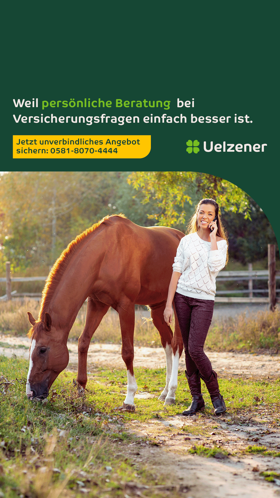 Uelzener Versicherungen Facebook ad