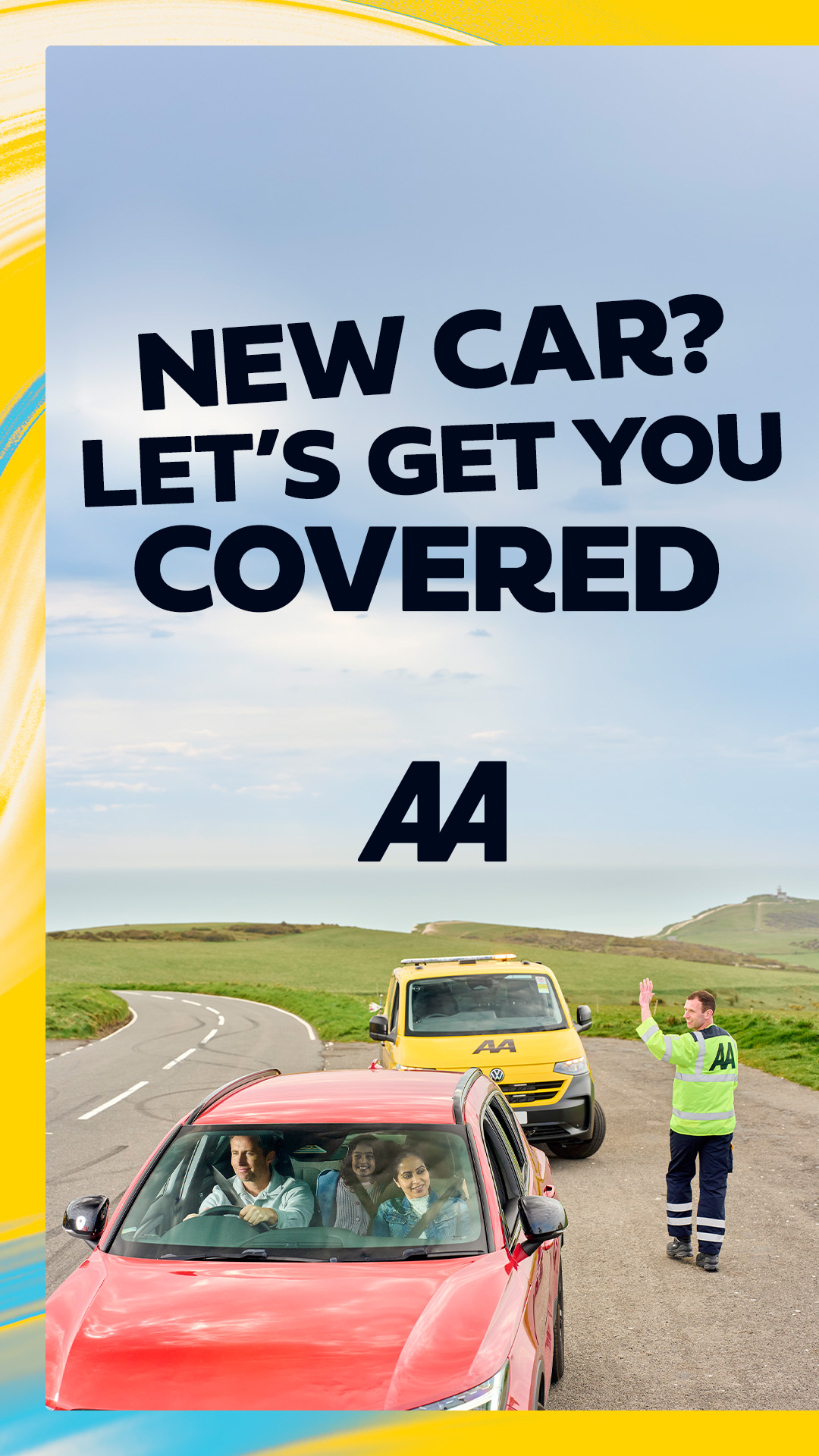 The AA UK Facebook ad
