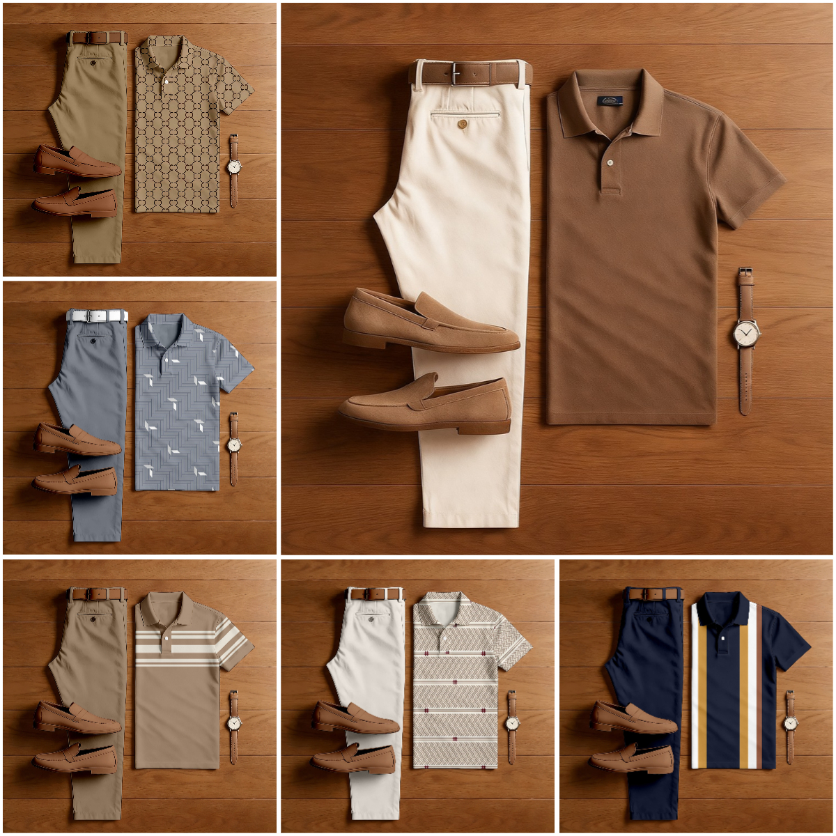 Fashioninprint.com Facebook ad: Effortless style for modern gentlemen.