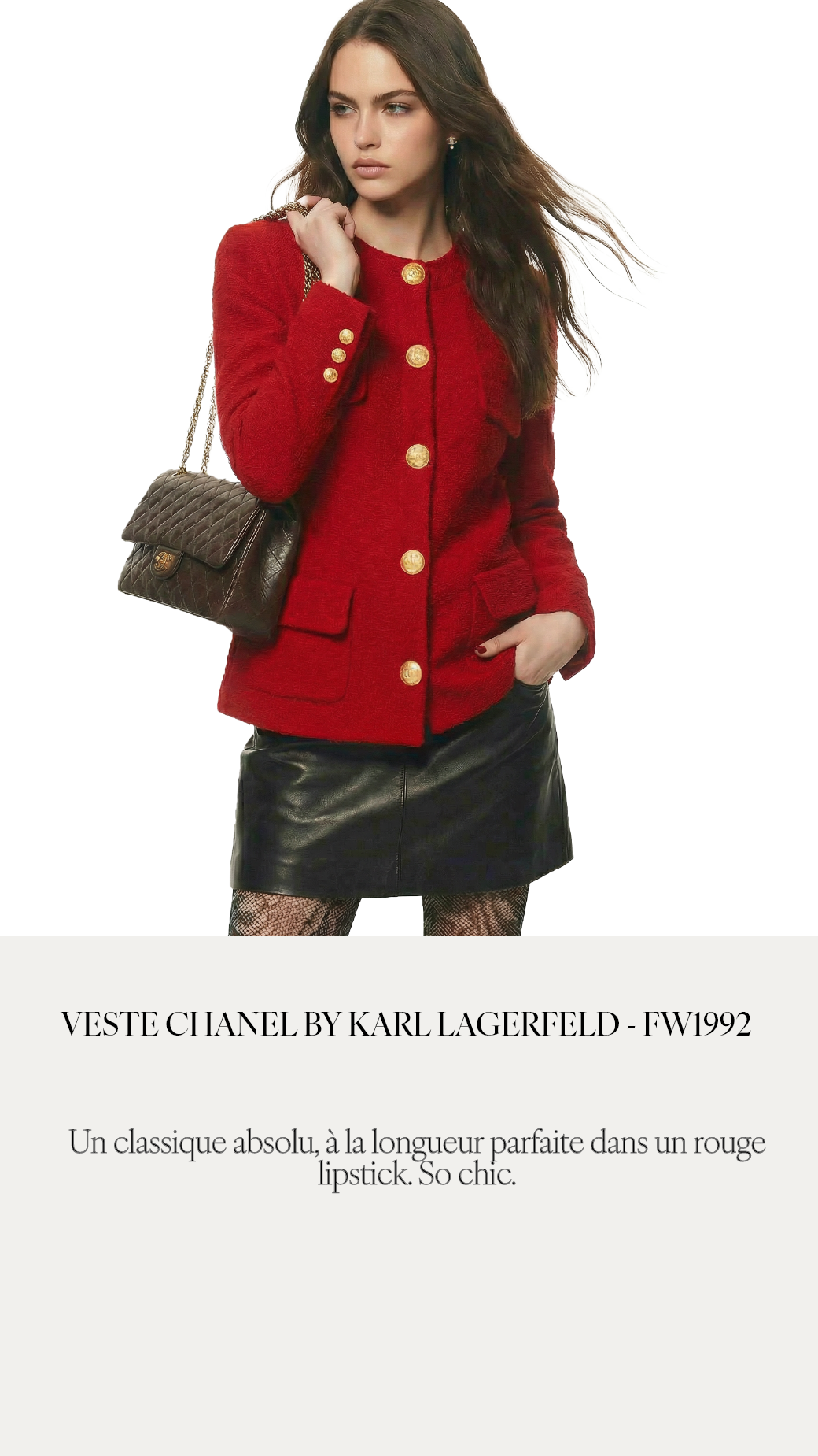 UNE ROBE UN SOIR Facebook ad from Dec 23, 2025