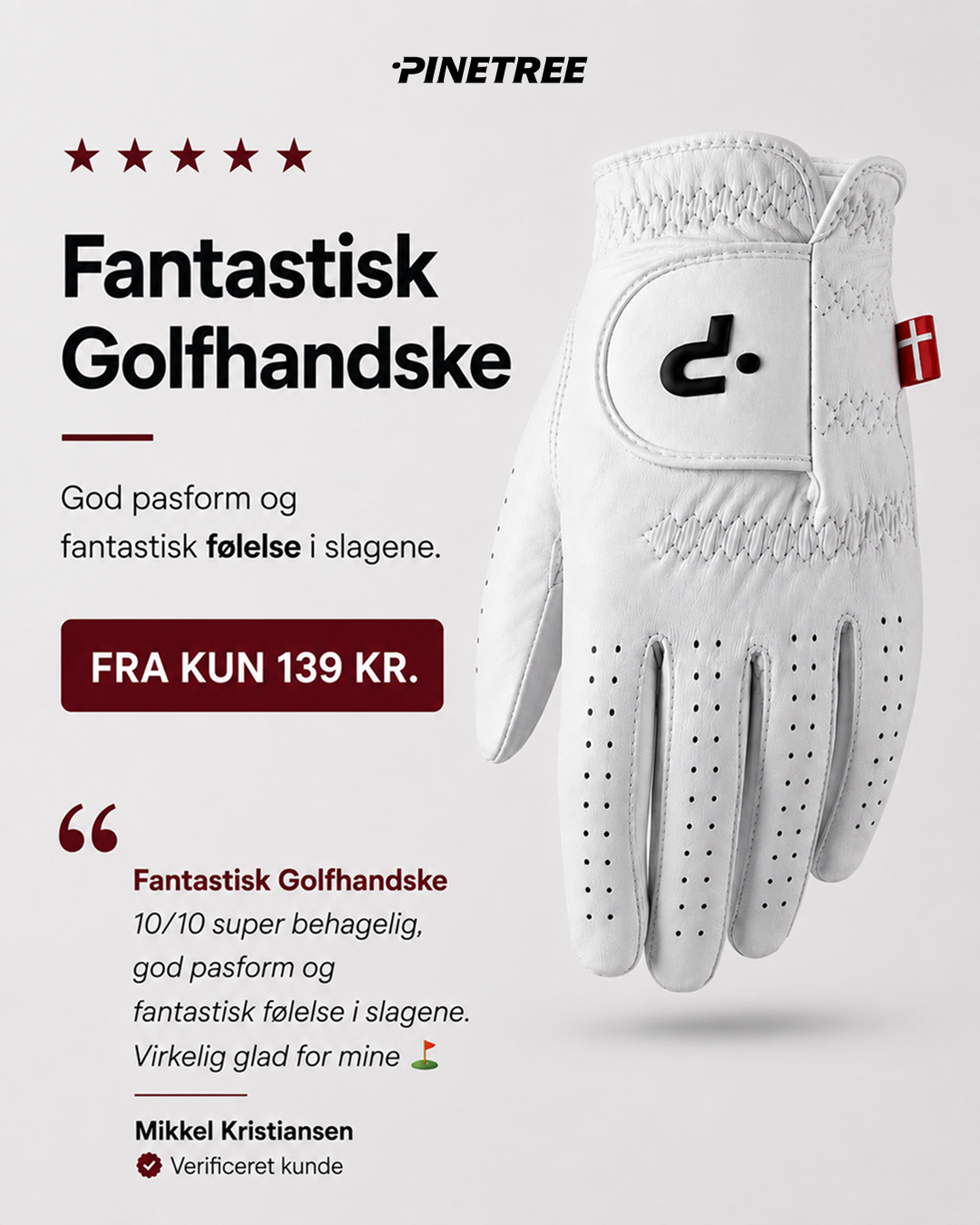 Pinetree Golf Facebook ad