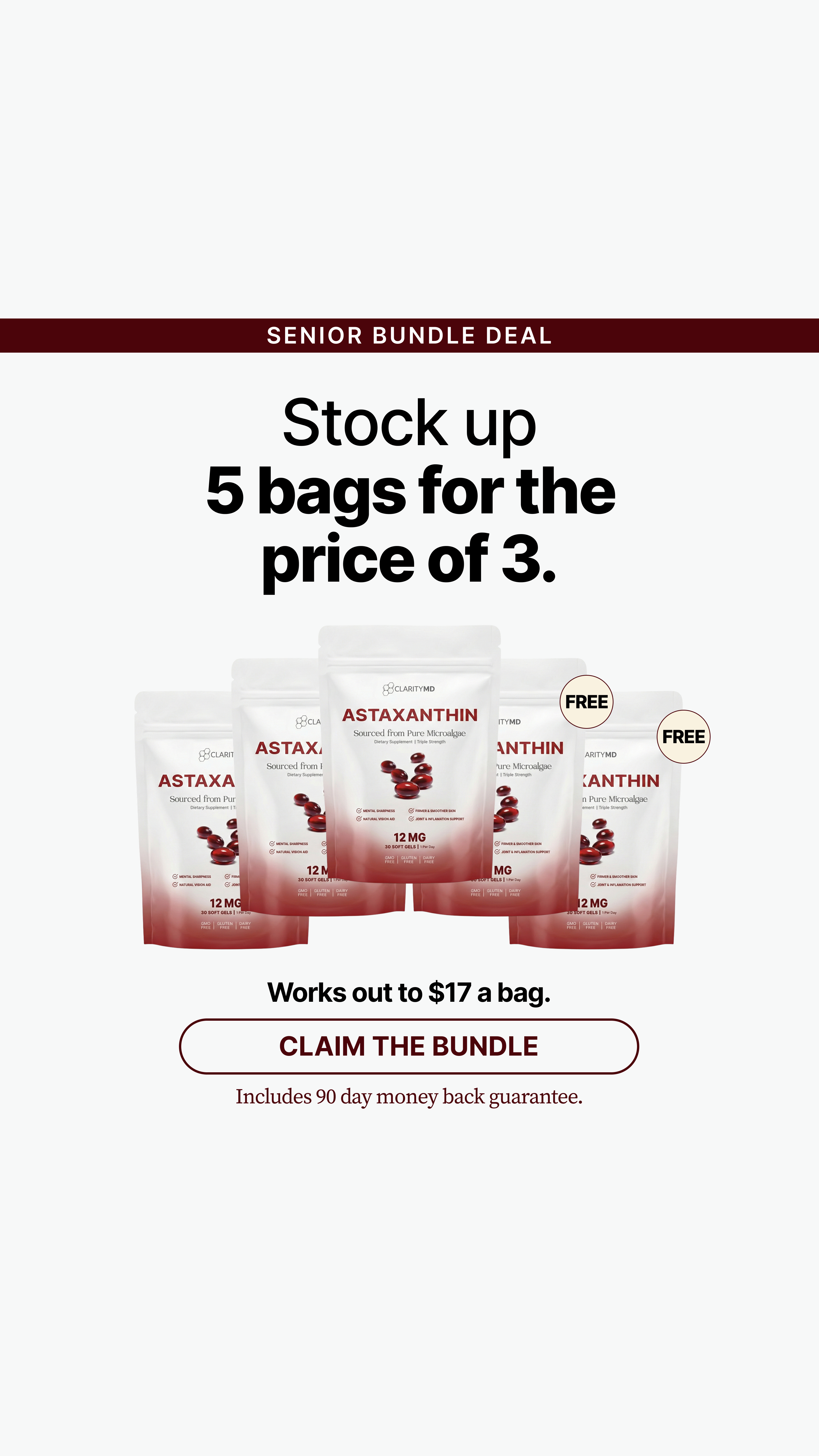 Clarity MD Facebook ad