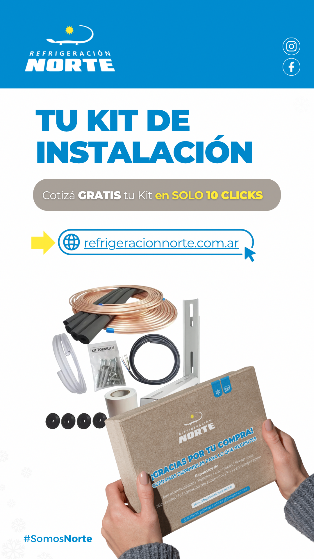 Refrigeración Norte SRL Facebook ad from Nov 12, 2025