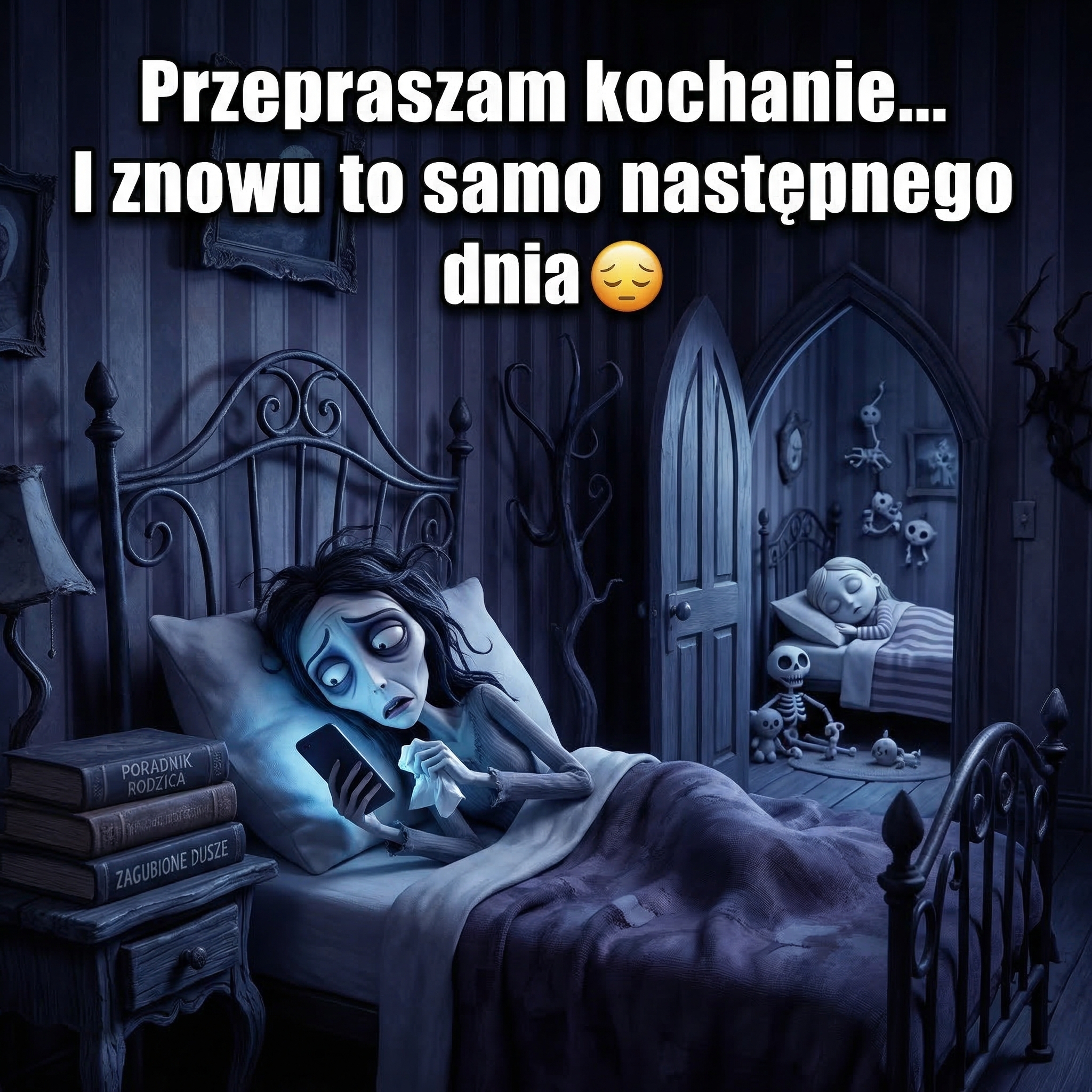 Między nami Facebook ad
