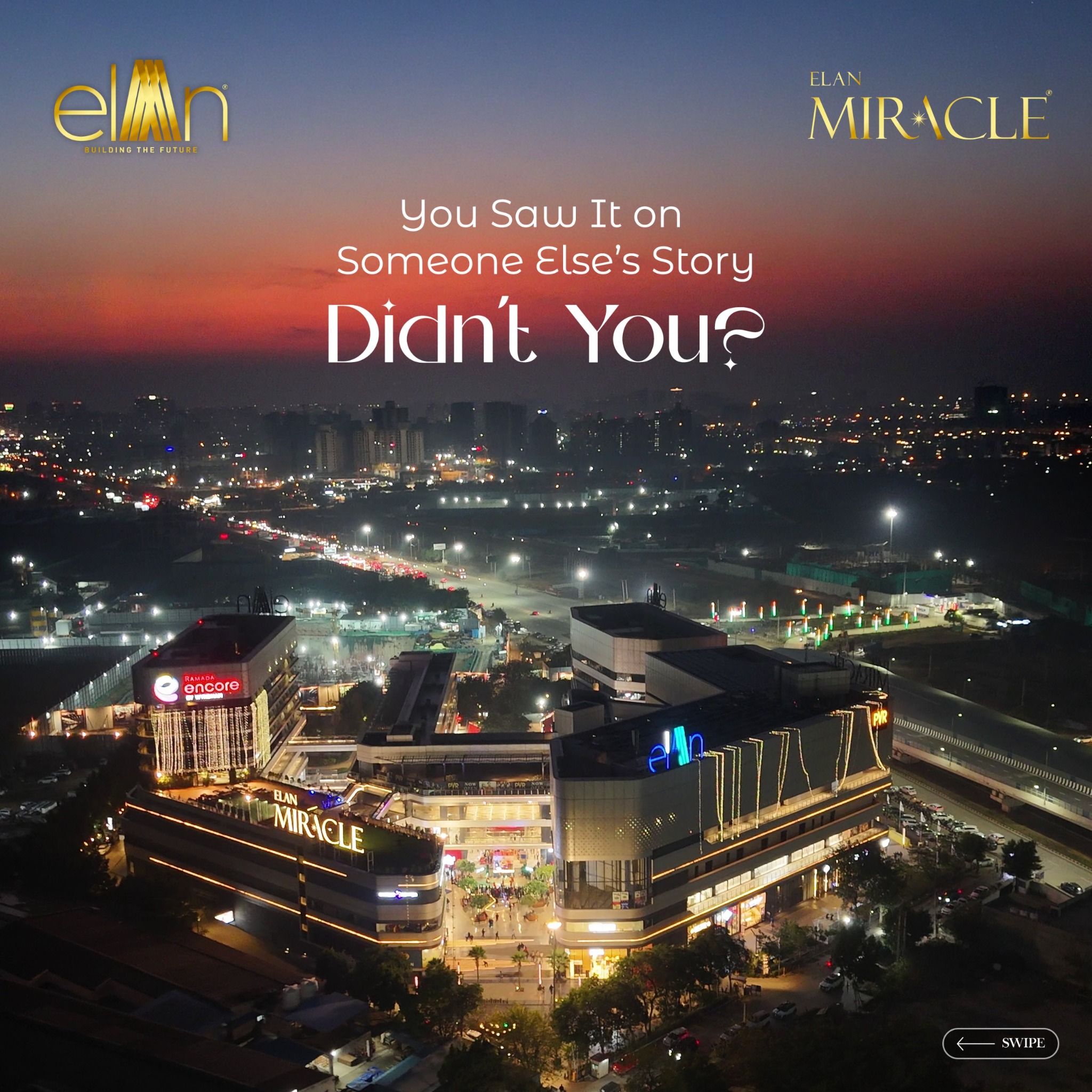Elan Miracle Facebook ad: You Saw it Later, But it Was Happening…