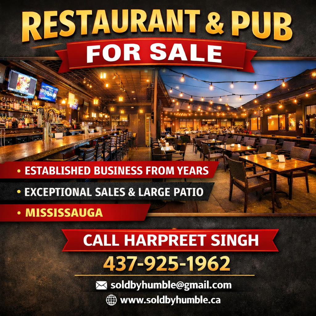harpreetsingh.re Facebook ad: Restaurant Opportunity