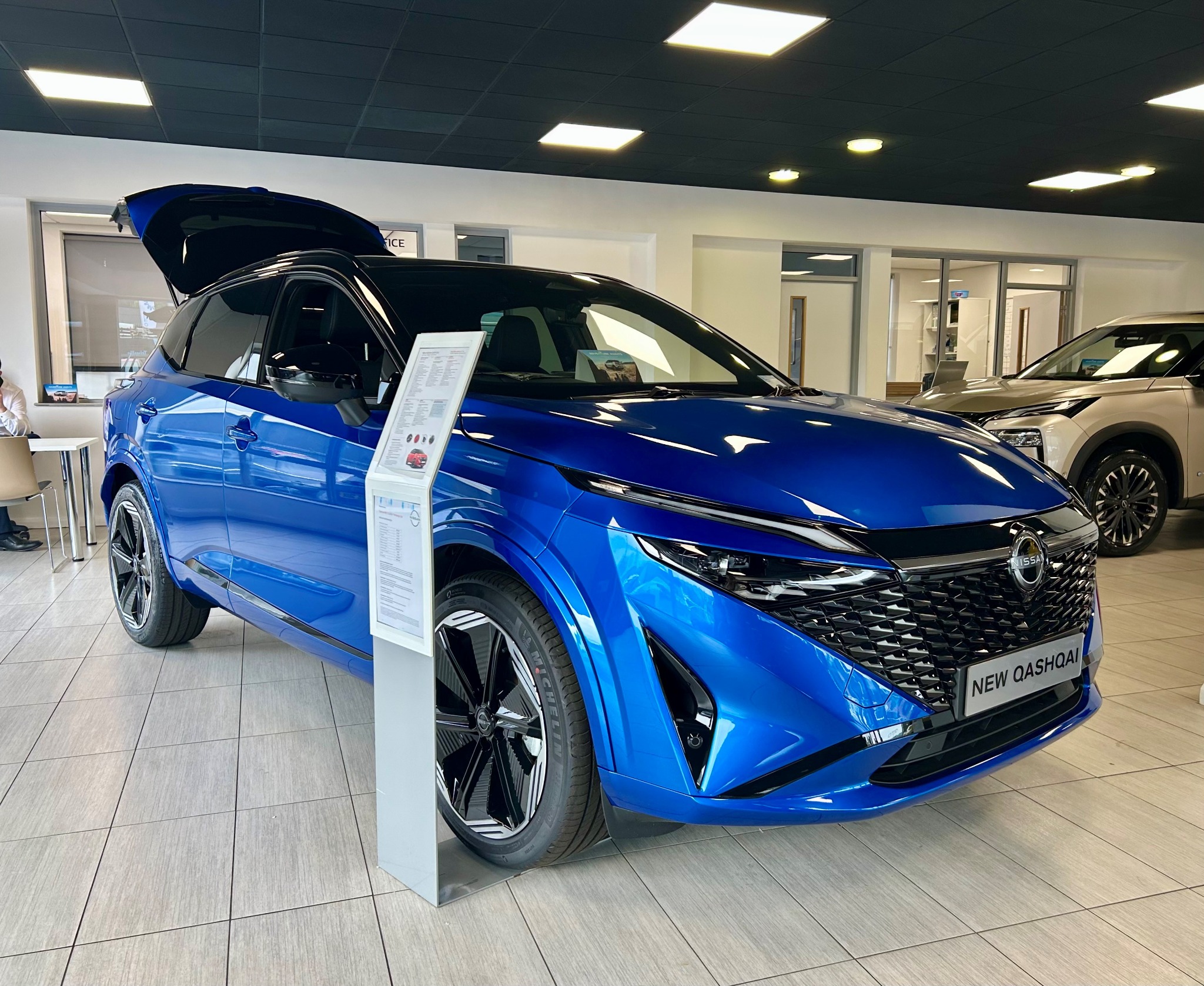 Griffin Mill Garages Facebook ad: New Nissan Qashqai with e-POWER