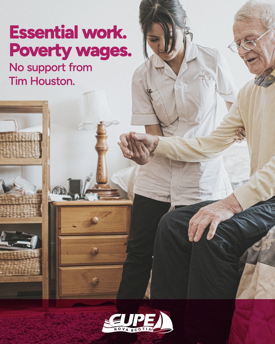 CUPE Nova Scotia Facebook ad