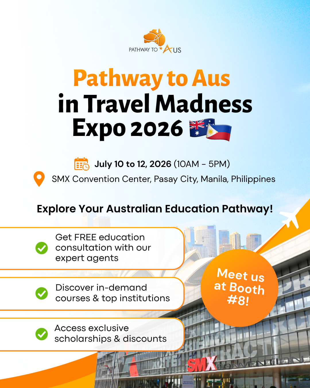 Pathway to Aus Facebook ad: Study in Australia