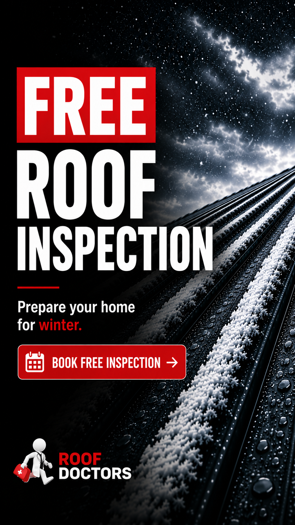 Roof Doctors NZ Facebook ad