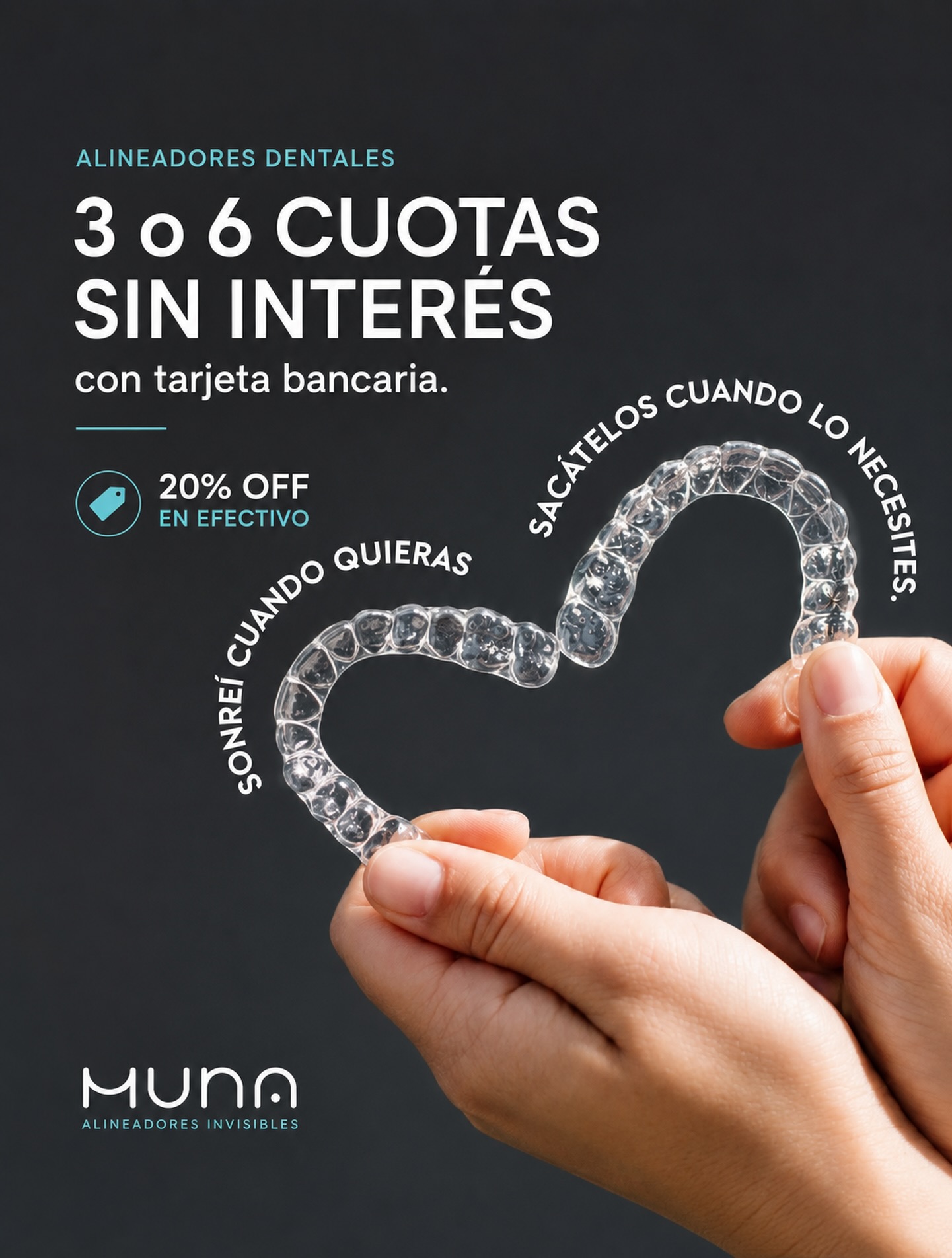 Muna Alineadores Facebook ad