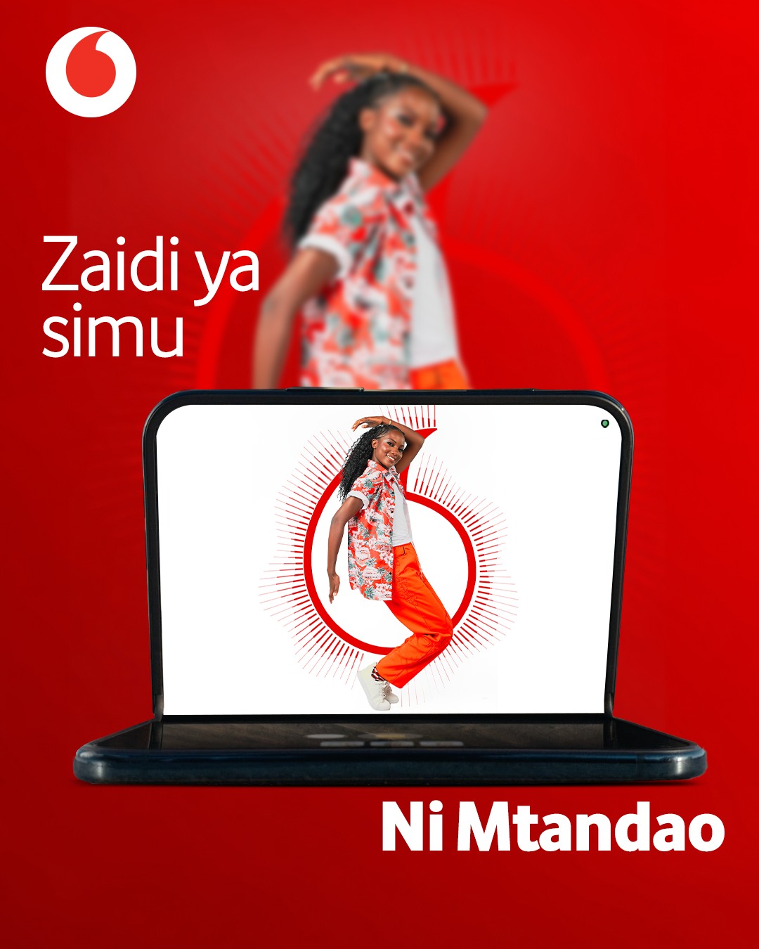Vodacom Tanzania Facebook ad: Welcome to Vodacom Tanzania