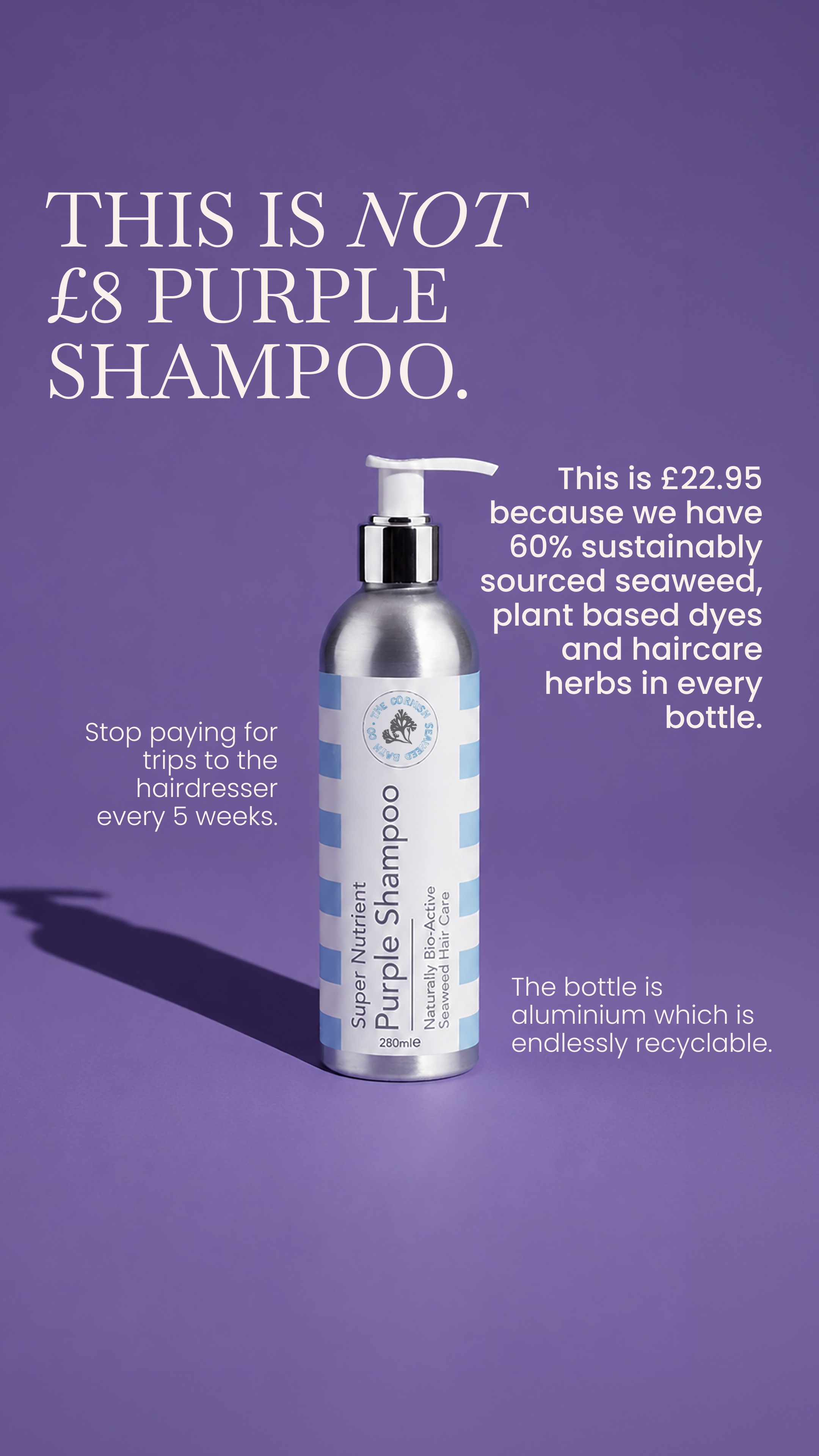 The Cornish Seaweed Bath Company Facebook ad