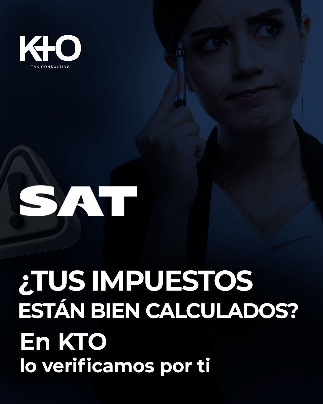 KTO Tax Consulting Facebook ad: Revisa tu contabilidad