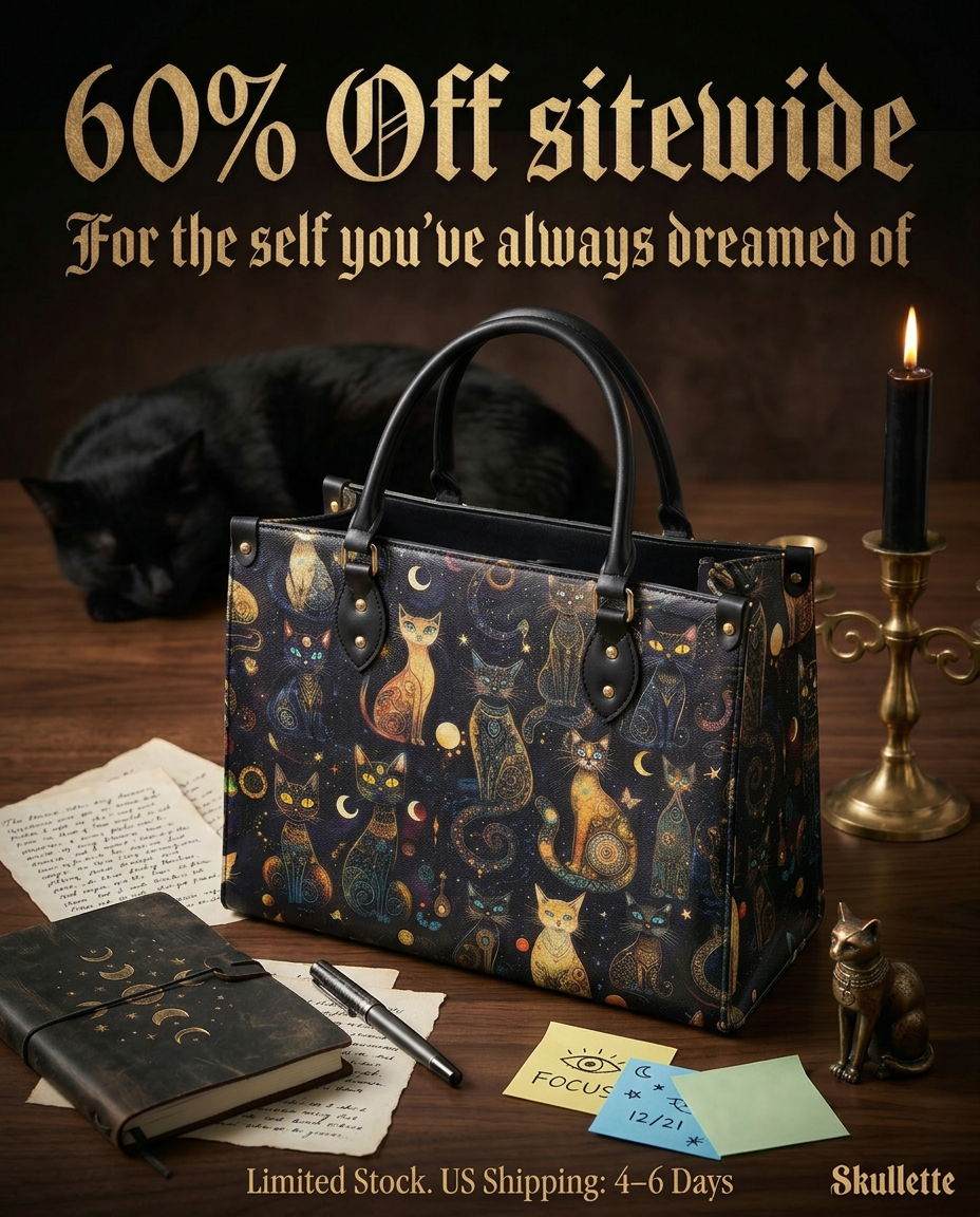 Skullette - Leather Handbags For Skull Lovers Facebook ad